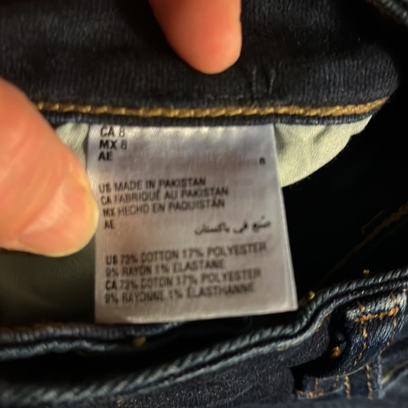 INC denim, high rise skinny jeans size 8 -$20 - Picture 3 of 6